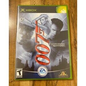 James Bond 007: Everything or Nothing~Xbox Black Label SEALED NEW OLD STOCK 2004
